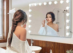 How Big Should My Hollywood Bathroom Vanity Mirror Be?