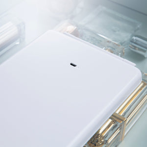 
                  
                    Load image into Gallery viewer, Flip-up Compact LED Vanity Mirror S | FENCHILIN - FENCHILIN
                  
                