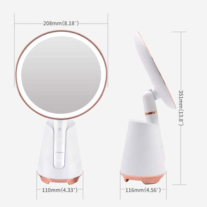 
                  
                    Load image into Gallery viewer, Handheld 6 inch Wireless Charge Vanity Mirror | FENCHILIN - FENCHILIN
                  
                