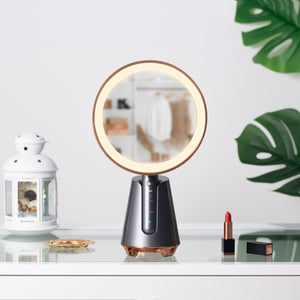 
                  
                    Load image into Gallery viewer, Handheld 6 inch Wireless Charge Vanity Mirror | FENCHILIN - FENCHILIN
                  
                