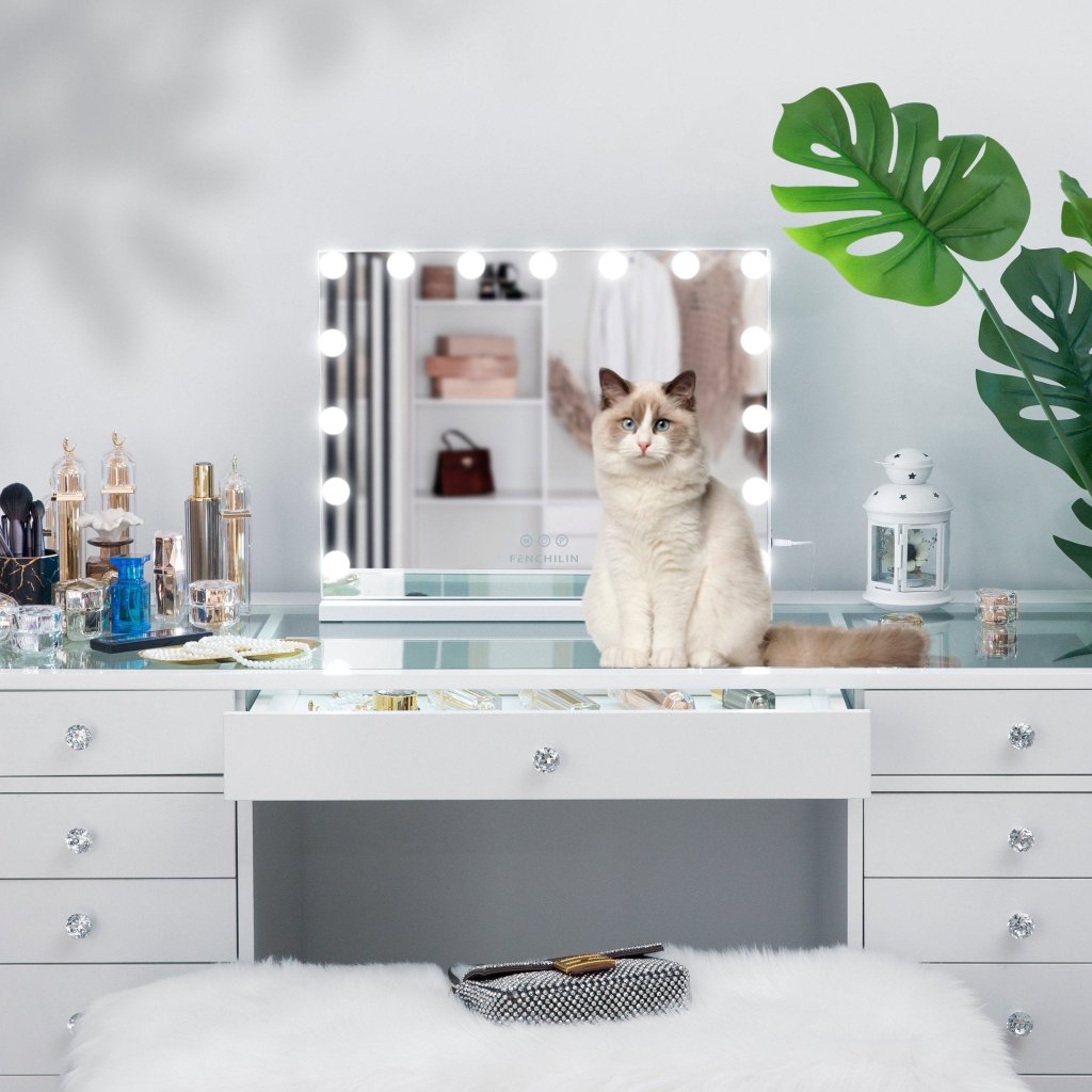 Hollywood Makeup Vanity Mirror With Light XXL 22.8