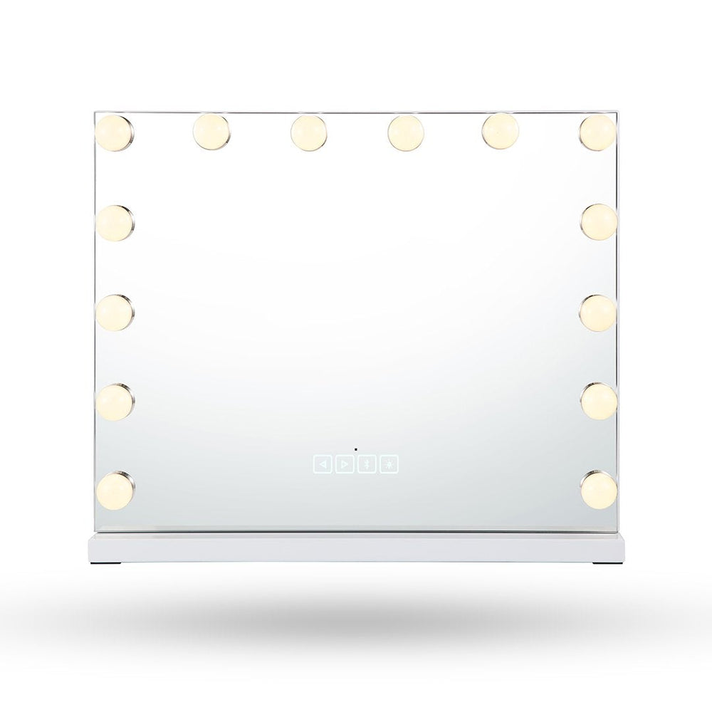 
                  
                    Load image into Gallery viewer, Hollywood Vanity Mirror Slim Metal Frame Design XL (19.7&amp;quot;x 16.5&amp;quot;) | 14 Dimmable LED Bulbs FENCHILIN - FENCHILIN
                  
                